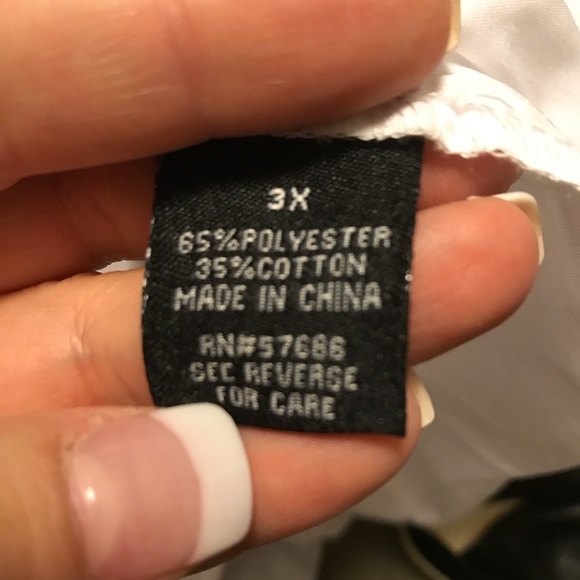 Ruched Button Front Top - Picture 3 of 4